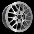 HD Wheels Gear 18x7.5 +42 5x112mm 73.1mm Gloss Silver/Machined Face