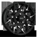 HD Trailer Canyon 15x6 +0 5x114.3mm 83mm Gloss Black/Milled Face