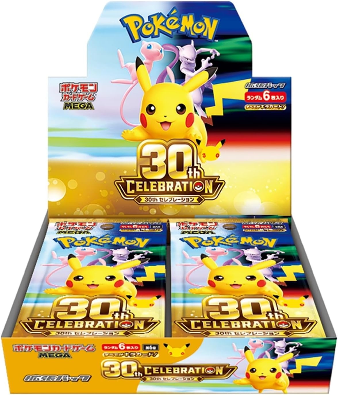 [PREORDER SHIP BY 9/30/26] (Japanese) Pokémon TCG: 30th Celebration Booster Box
