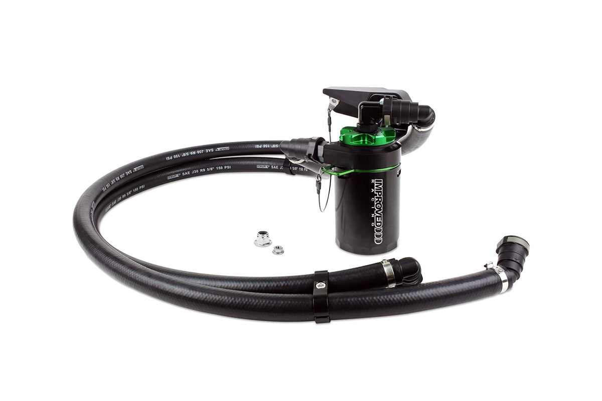 Improved Racing CCS Oil Catch Can Kit for 2015+ Ford F-150 3.5L V6, Raptor R 5.2L V8