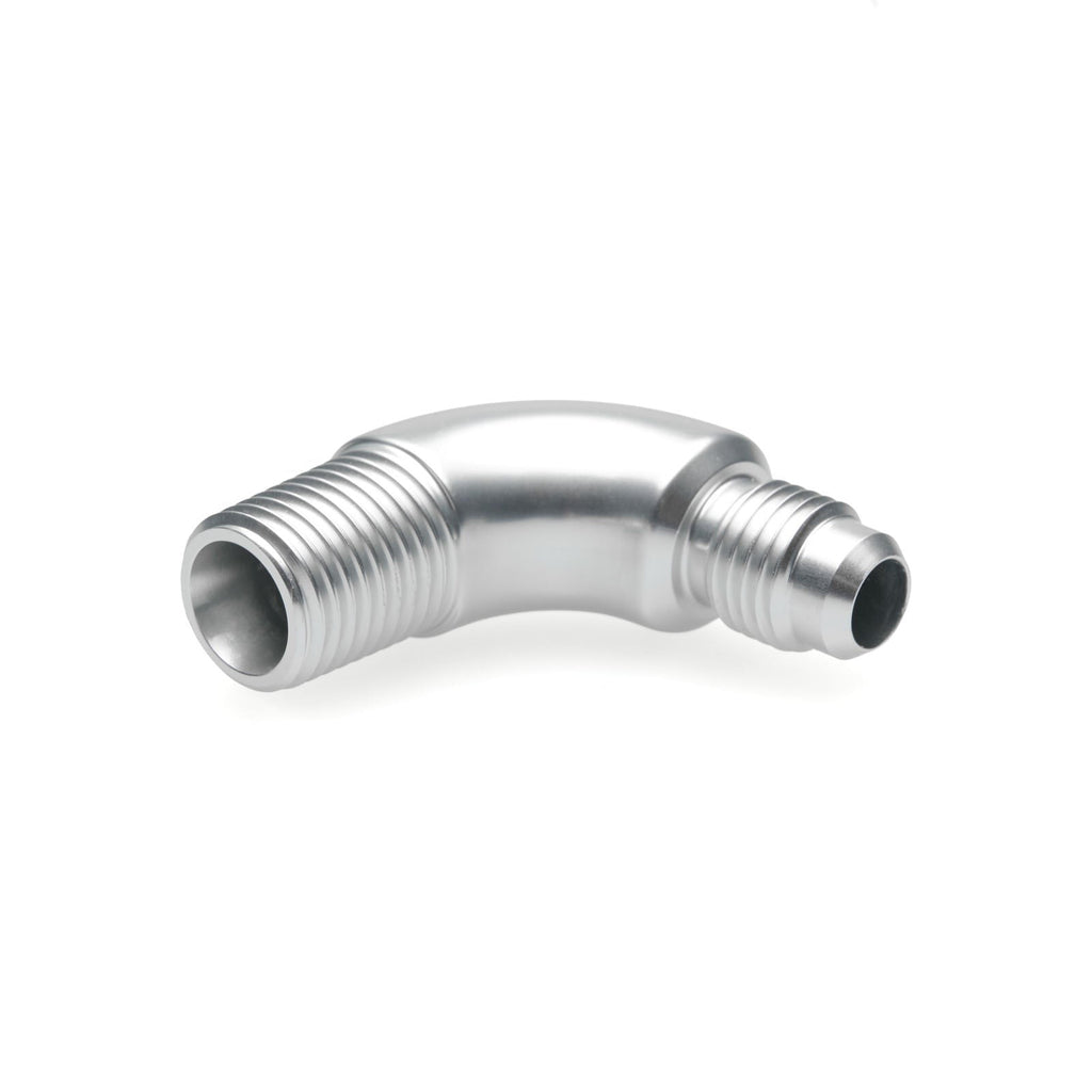 Thread Adapter -AN Male to NPT Male - 90°