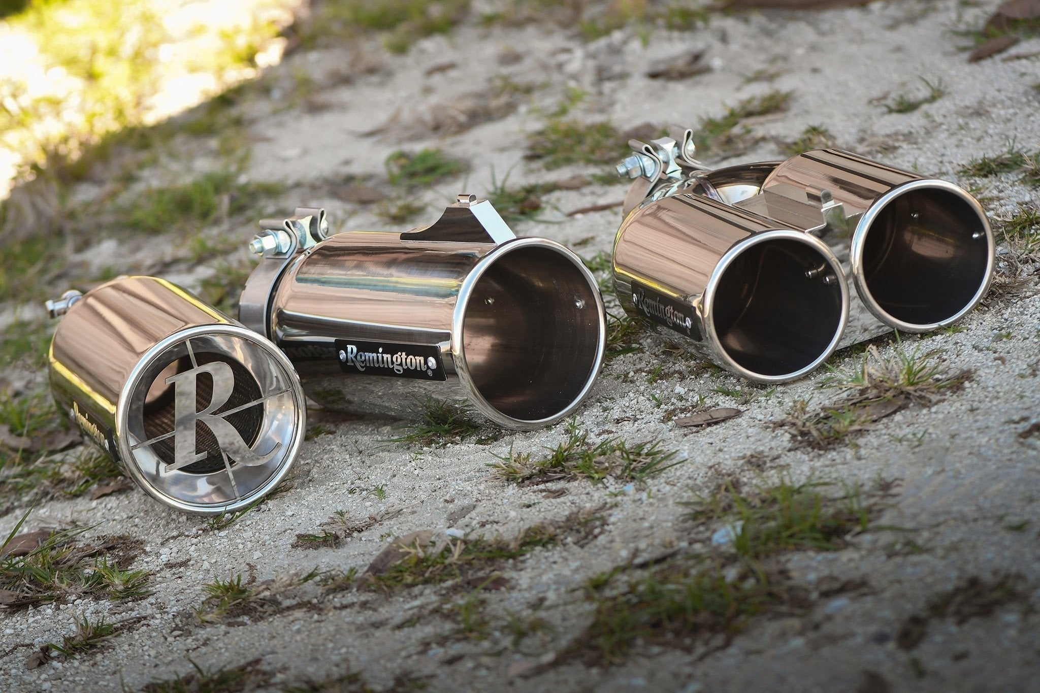 Remington® Off-Road Edition "Open Sight" O/D Green Exhaust Tips