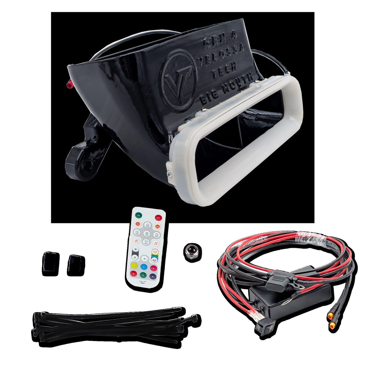 2019-2023 Ford Ranger and Tremor BIG MOUTH LIT KIT Ram Air Intake Snorkel