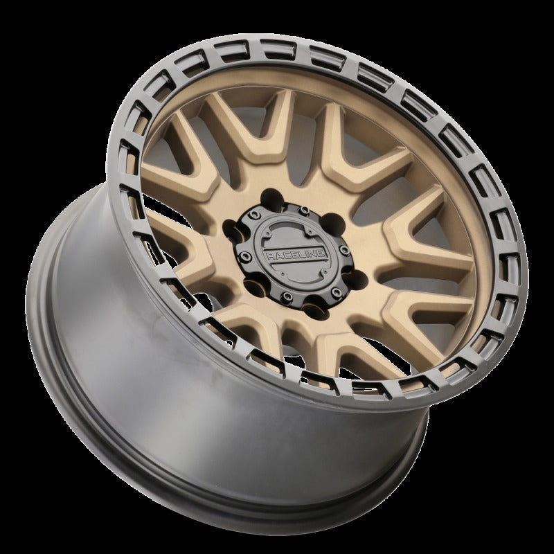 Raceline 953BZ Krank 20x9in / 8x165.1 BP / 0mm Offset / 125.2mm Bore - Bronze