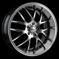 HD Wheels MSR 20x10 +25 5x114.3mm 73.1mm Gloss Black/Machined Face