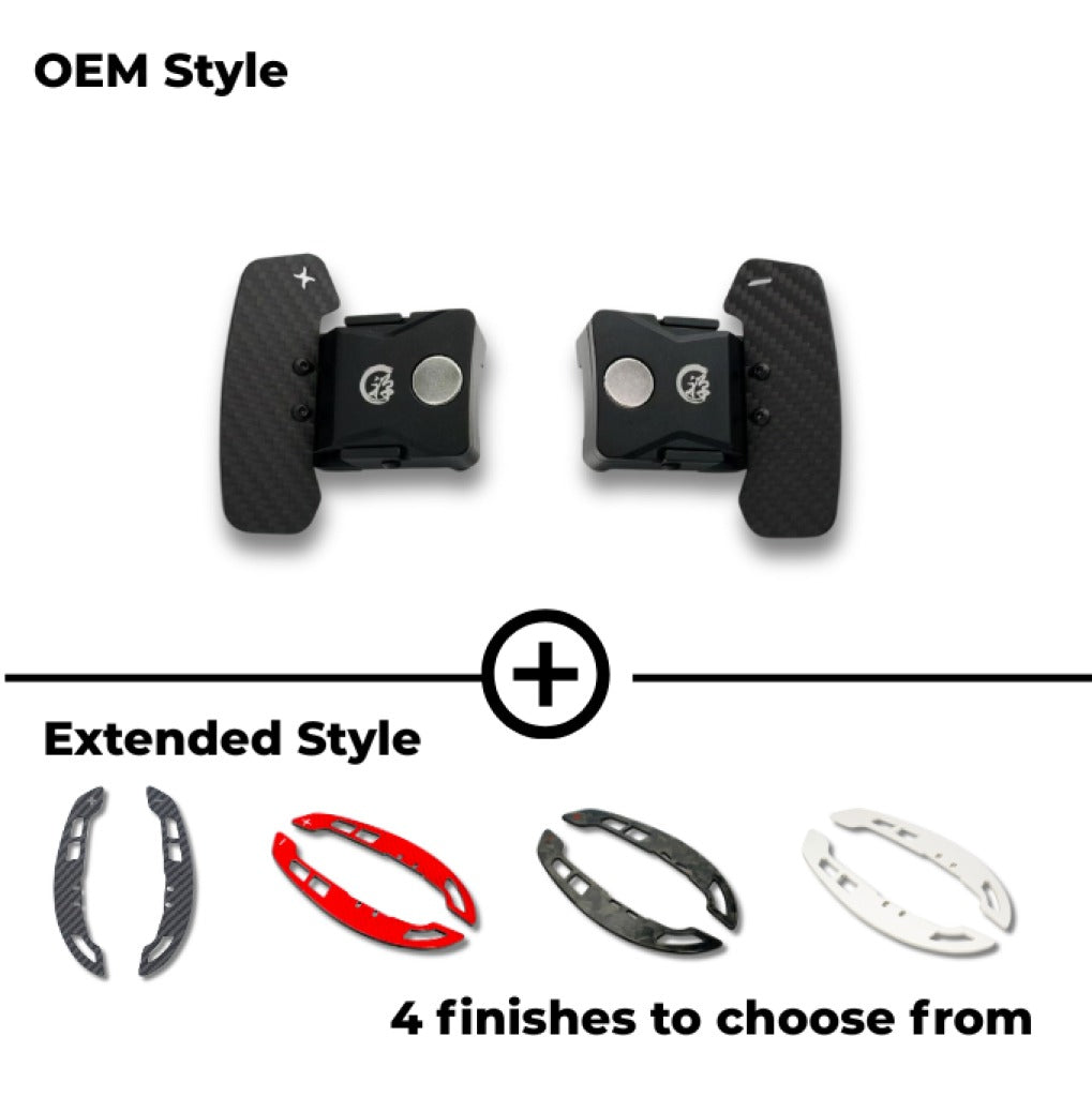 Zen SeriesTM Carbon Fiber Magnetic Paddle Shifters for 2024+ S650 Ford S650 Mustang