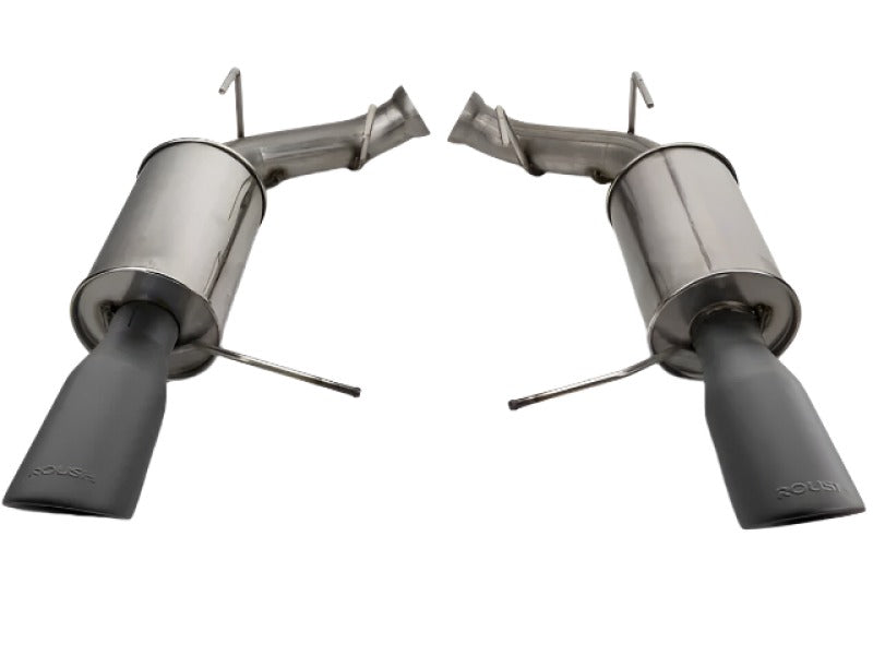 Roush 11-14 Mustang GT Black Tip Axle Back Exhaust