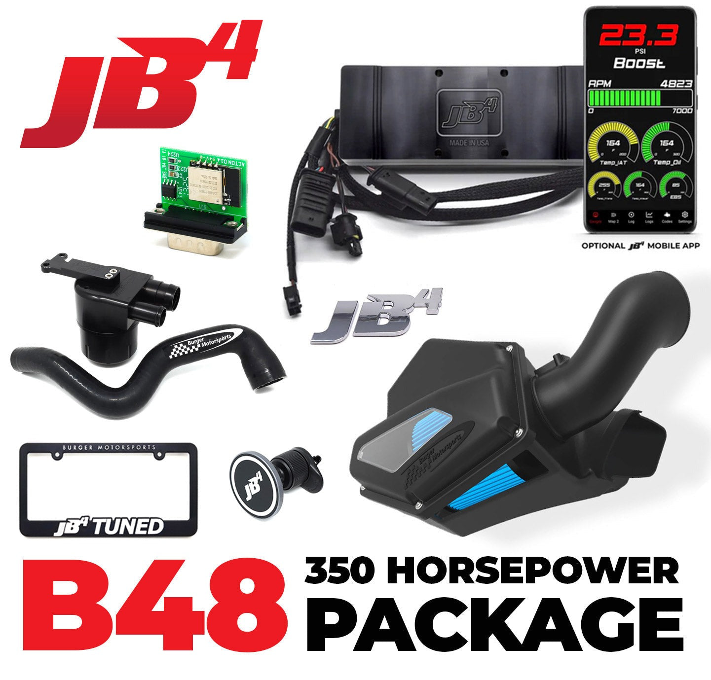 350hp Package for B46/B48 G2x BMW 230i 330i 430i