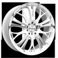HD Wheels Spinout 22x8.5 +45 5x127/5x114.3mm 73.1mm Gloss White/Machined Face