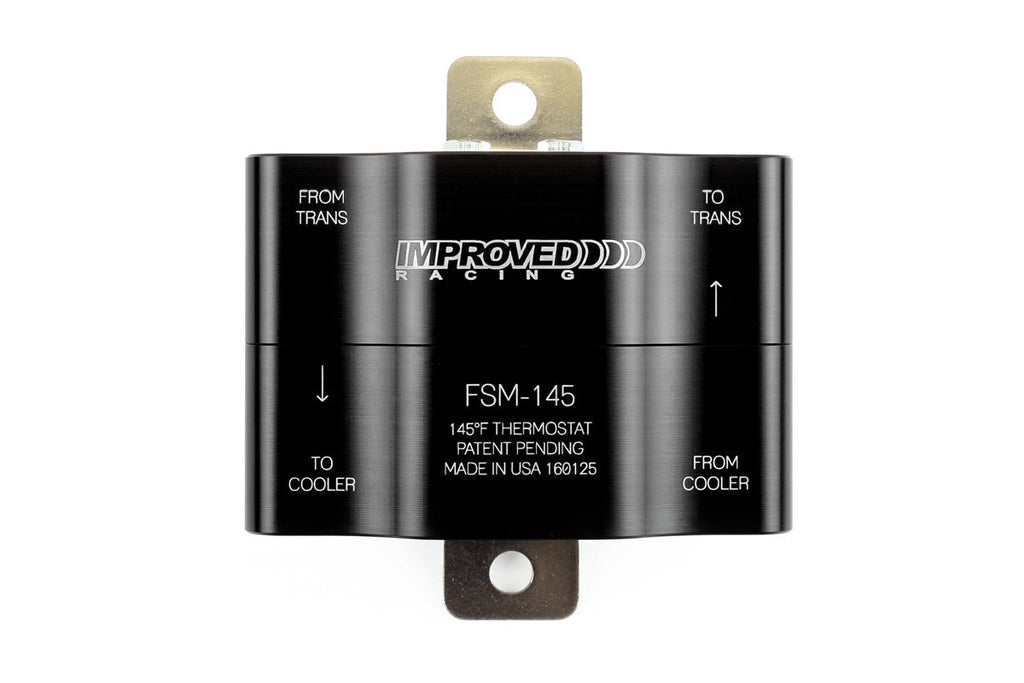 Improved Racing High-Flow Inline Oil Cooler Thermostat, 135°F