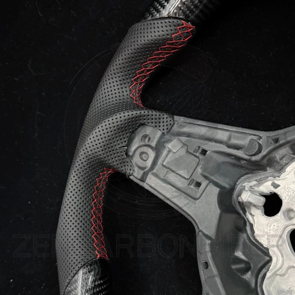 IN STOCK - 2015-2021 Volkswagen/VW Golf MK7 GTI/R/Jetta GLI DSG Carbon Fiber Steering Wheel
