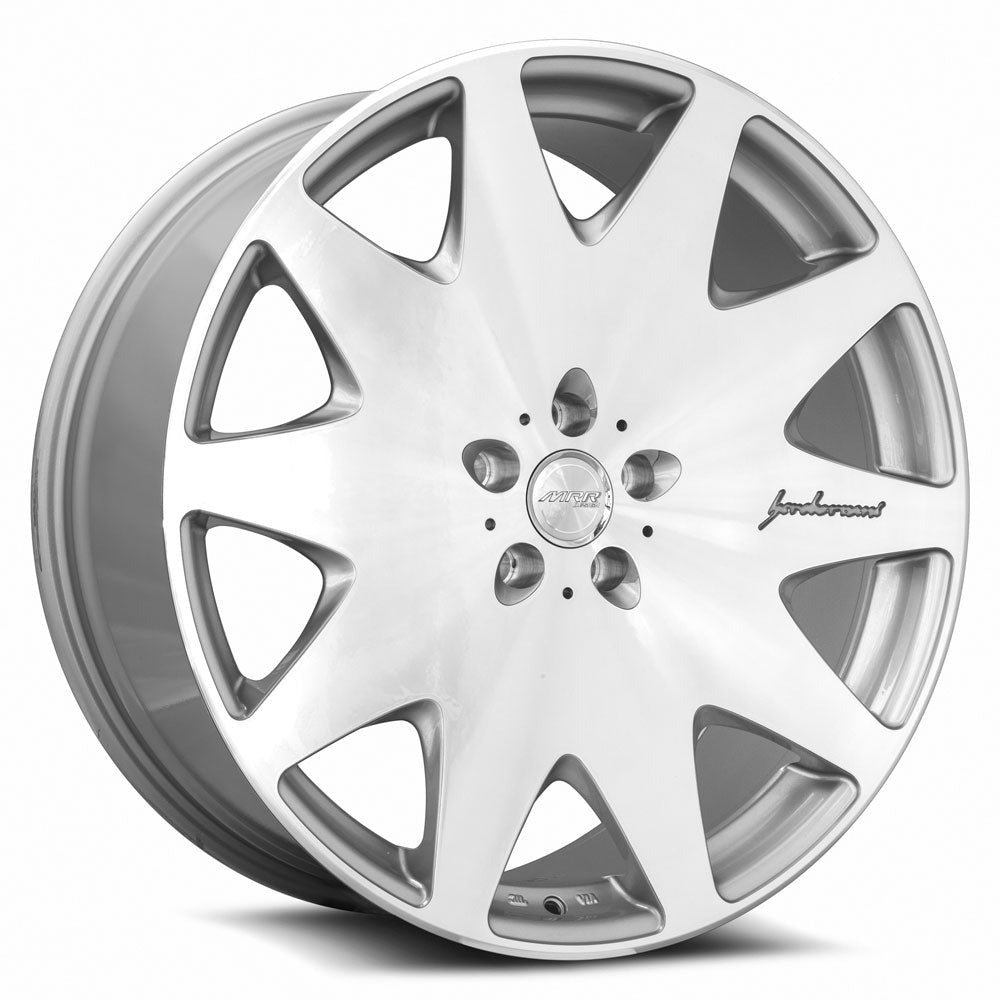 MRR HR3 Silver Machine Face Wheels