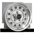 HD Trailer HDT Cast 15x6 +0 5x114.3mm 83mm Gloss Silver/Machined Face