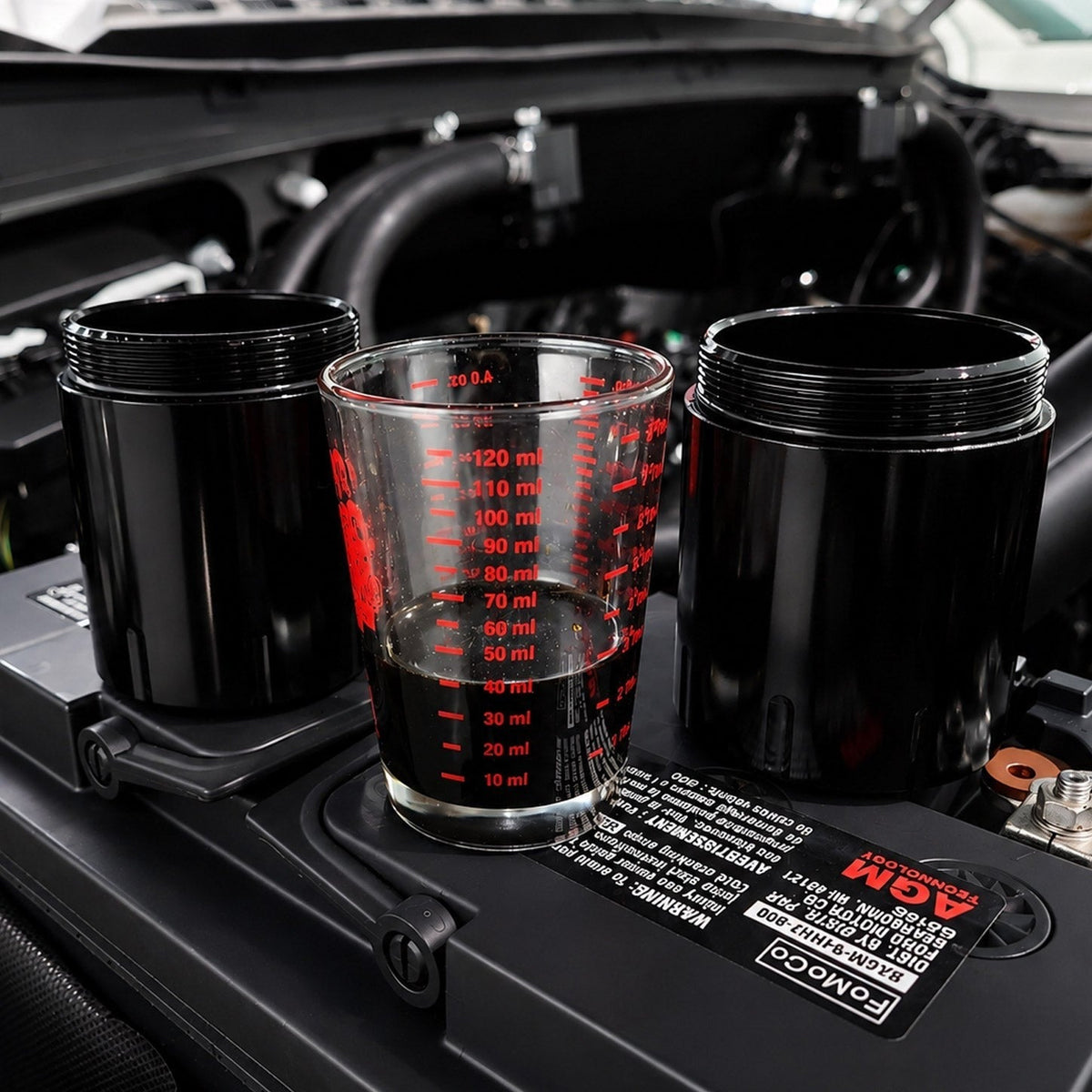 BMS Dual Oil Catch Can System for 2015+ EcoBoost Ford F-150 and Raptor (V2)