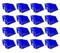 LUG NUT ORGANIZER SET 16 BINS