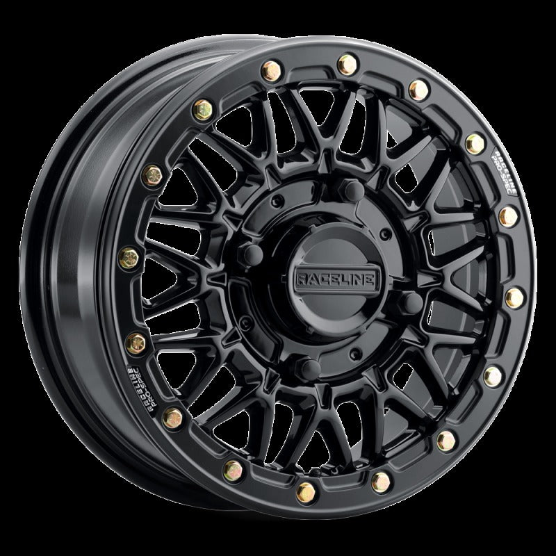 Raceline A15 Omega 15x6in / 4x137 BP / 40mm Offset / 110.18mm Bore - Gloss Black