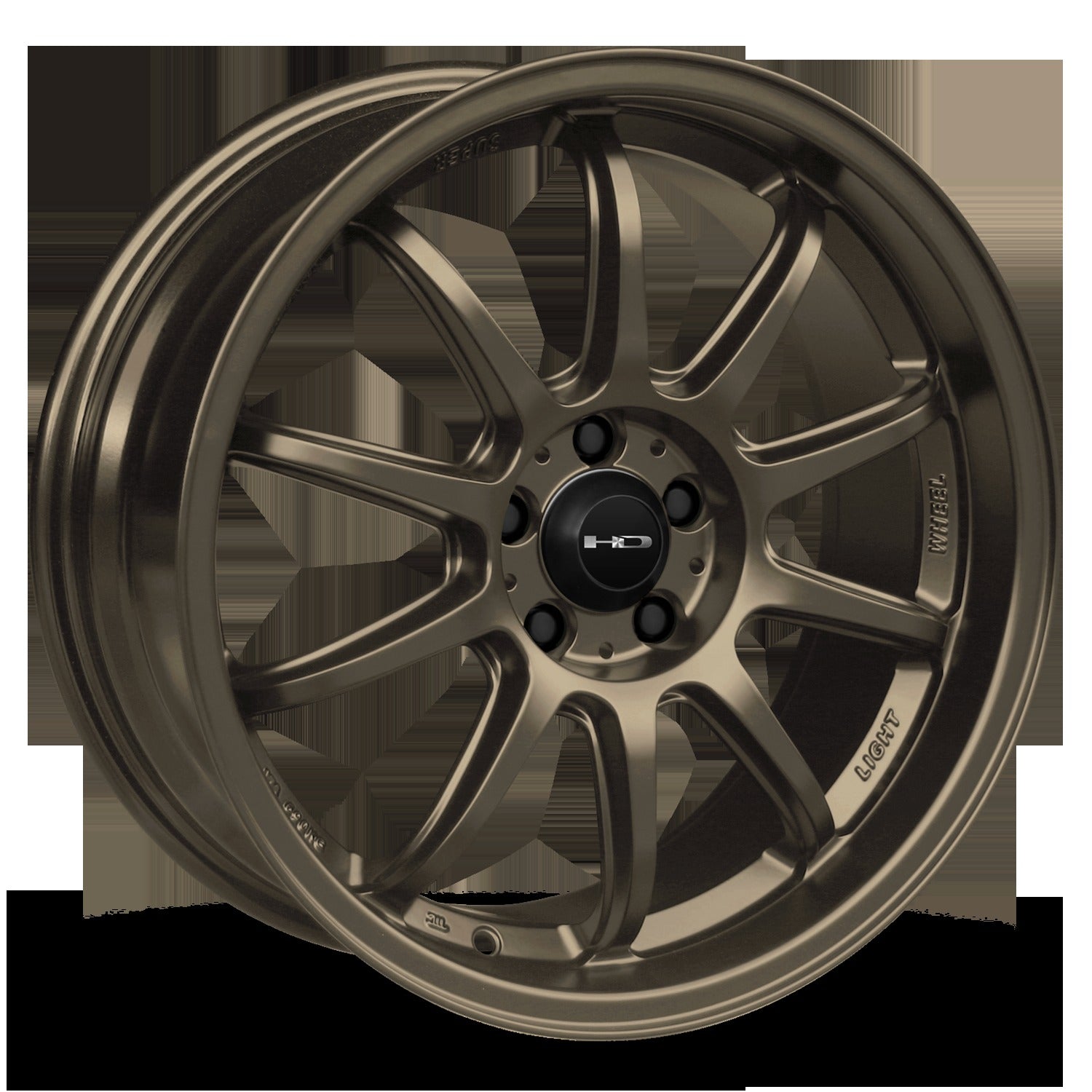 HD Wheels Clutch 18x7.5 +35 5x100mm 73.1mm Satin Bronze