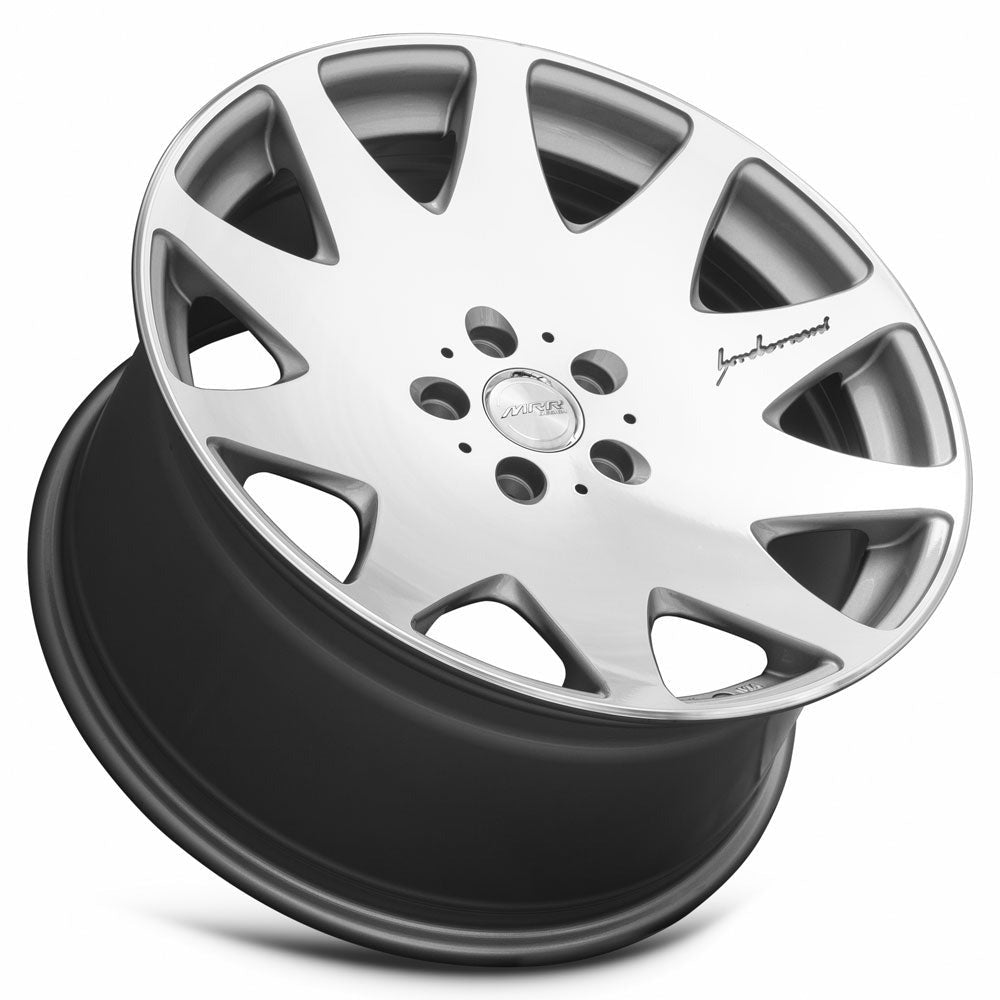 MRR HR3 Silver Machine Face Wheels