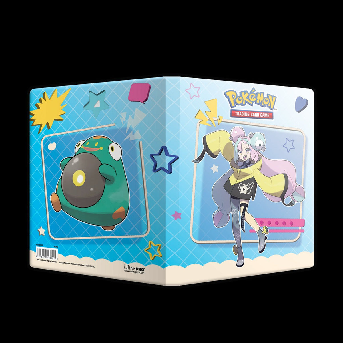 Ultra Pro Binder: 4-Pocket: Portfolio: Pokemon: Iono & Bellibolt