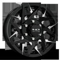 HD Trailer Canyon 15x6 +0 6x139.7mm 108mm Gloss Black/Milled Face