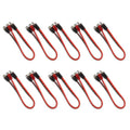 DS18 Level 1 RCA Y Connector 1 Male to 2 Female 10 x Pack