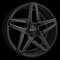 HD Wheels Hairpin 20x8.5 +35 5x114.3mm 73.1mm Satin Black/Milled Edge