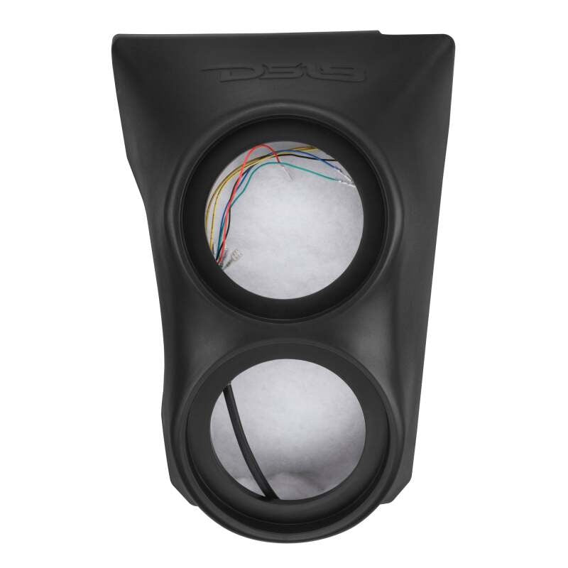 DS18 Water Fall Center Console Enclosure Fits 2 x 6.5 Speakers 2017+ 2 & 4 Door IP65 PE Material