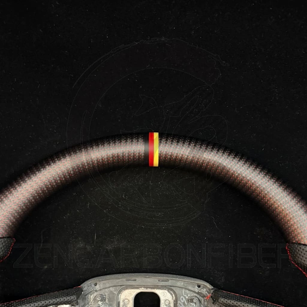 IN STOCK - 2021-2025 Audi B9.5 A/S/RS 4/5 S/RS Q7/8 Carbon Fiber Steering Wheel