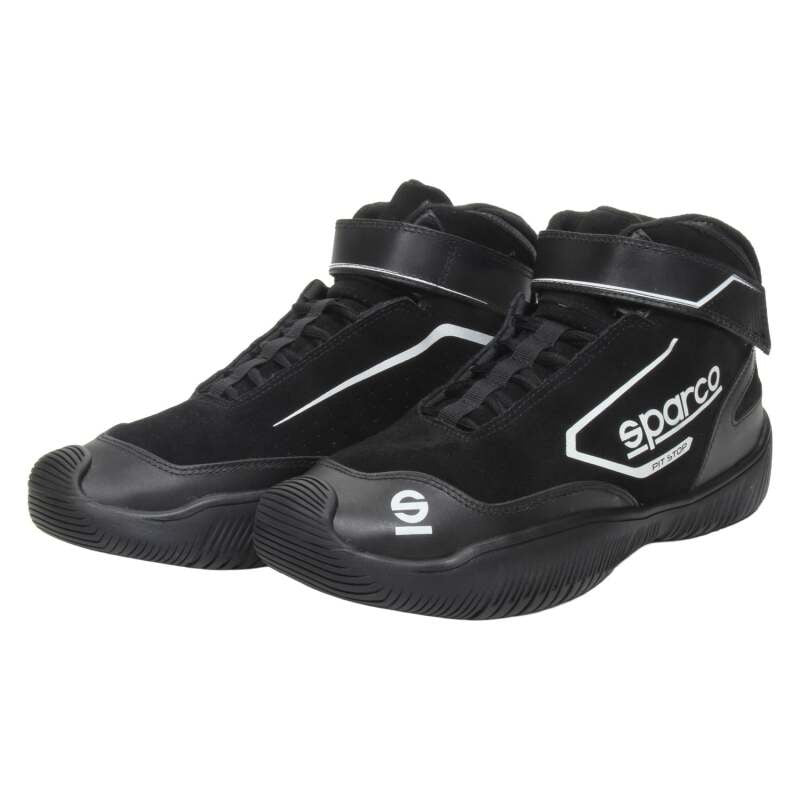 Sparco Shoe Pit Stop 2 Black - Size 9.5