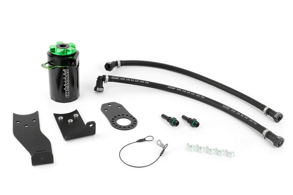 Improved Racing CCS Oil Catch Can Kit for Gen 5 Camaro SS & ZL1