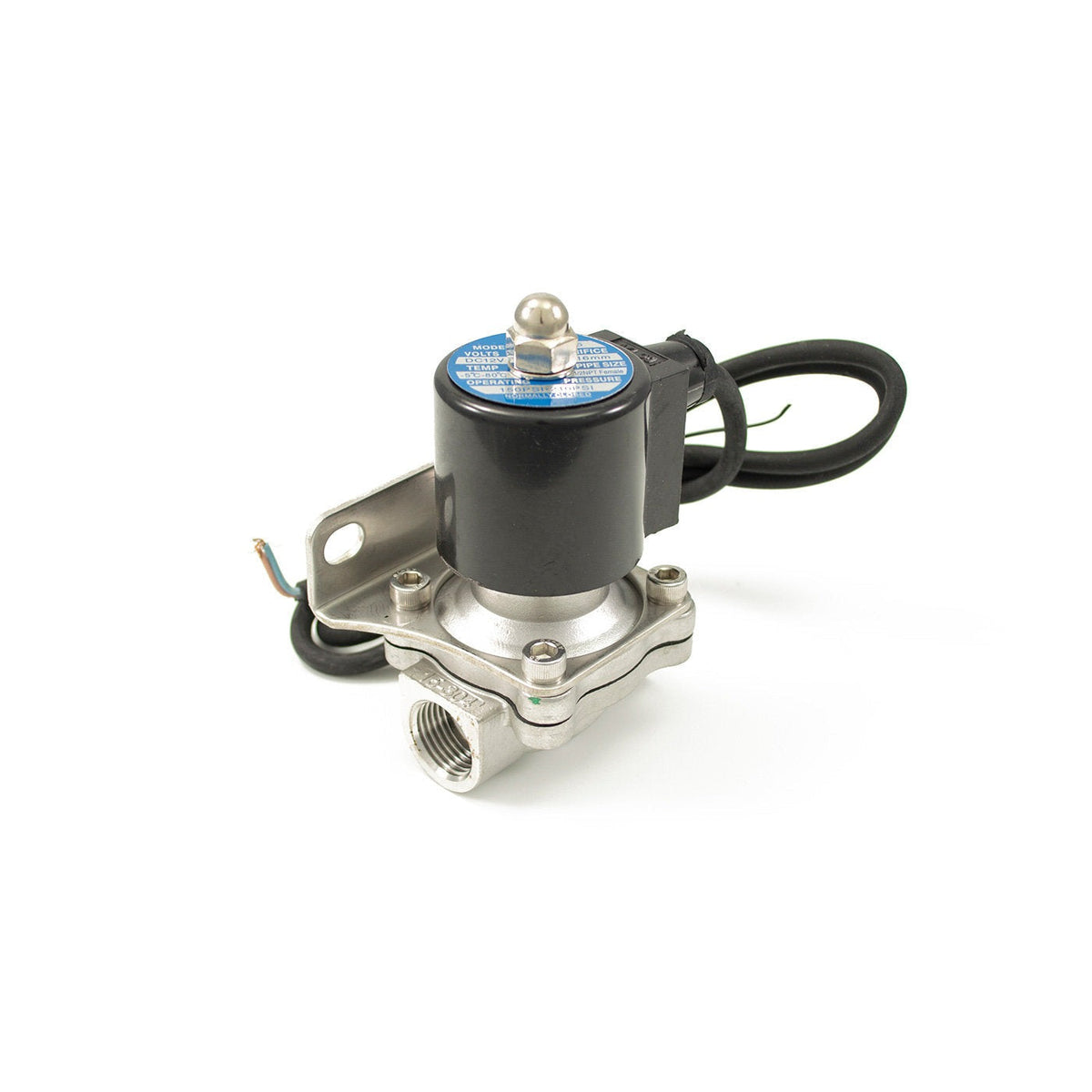 HornBlasters Stainless Steel 1/2" Electric Air Valve