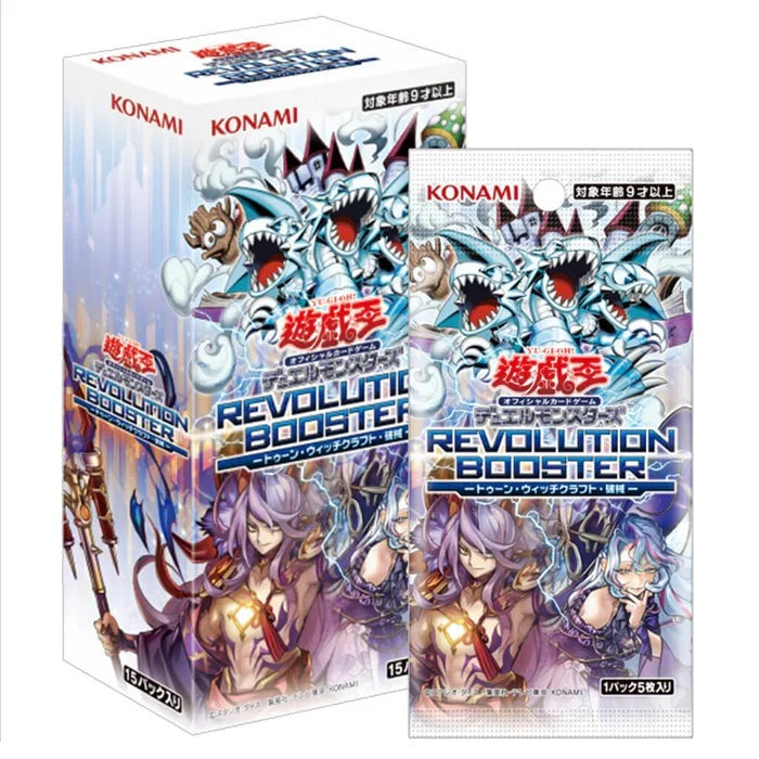 (Japanese) Yu-Gi-Oh! OCG Revolution Booster: Toon / Witchcrafter / Unchained Booster Box
