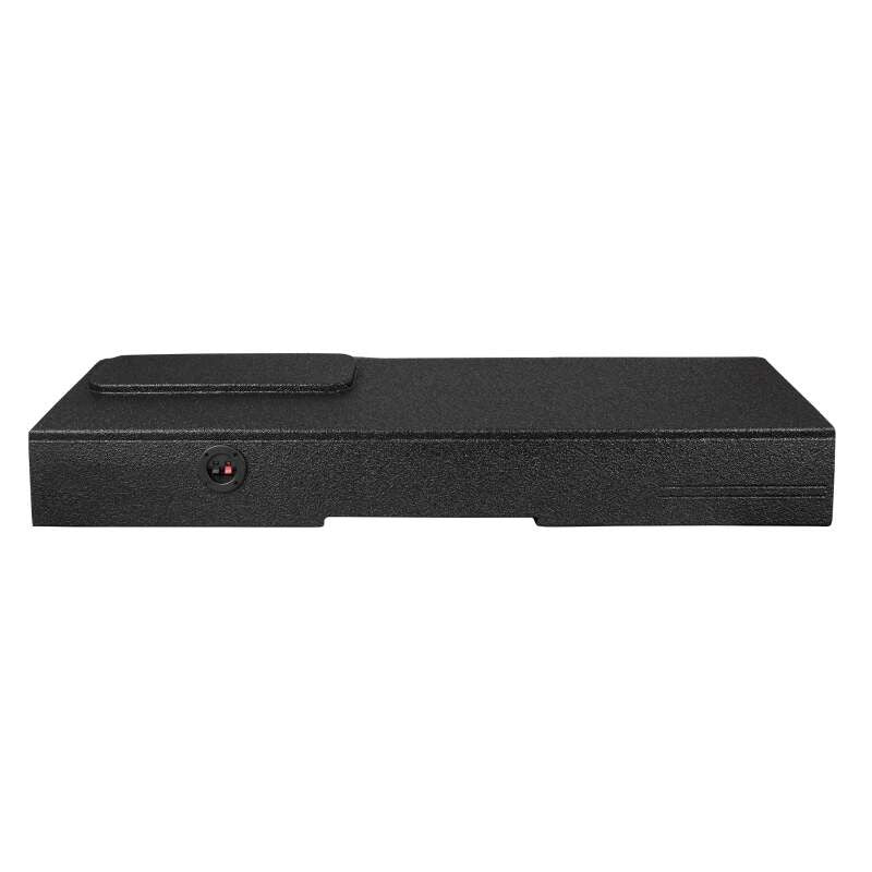 DS18 2x 8in Forward Firing Underseat Ported Box Subwoofer Enclosure Black Liner- Chevy/GMC/Ford