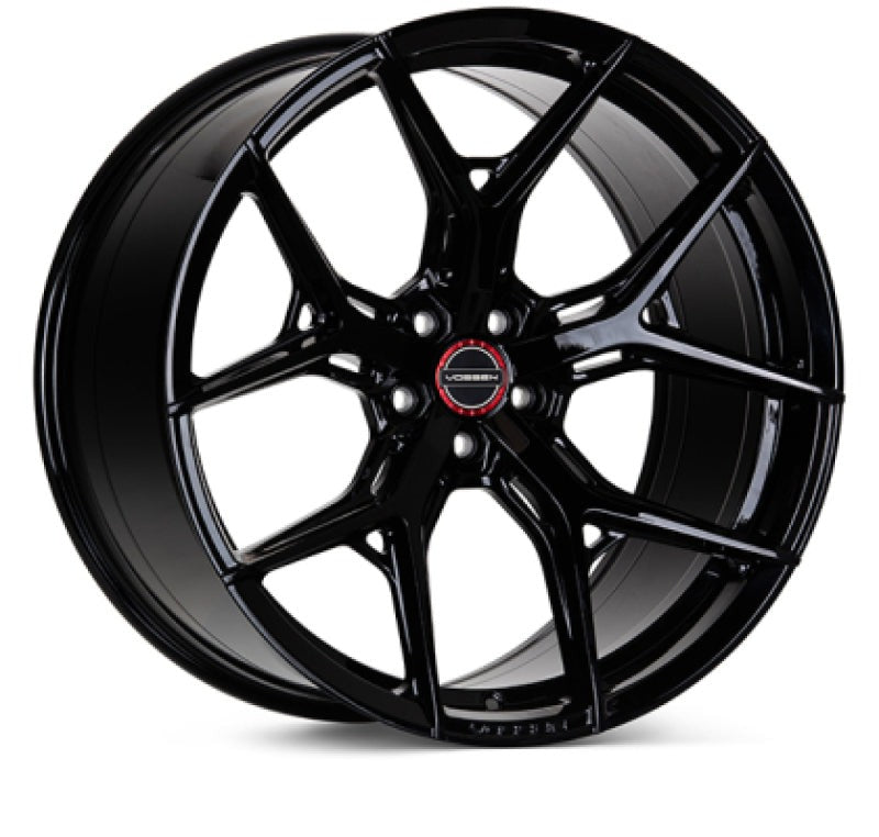 Vossen HF5 - 21x9.5 - ET12 - 5x112 - 66.56 - DEEP - GB - Gloss Black Wheel