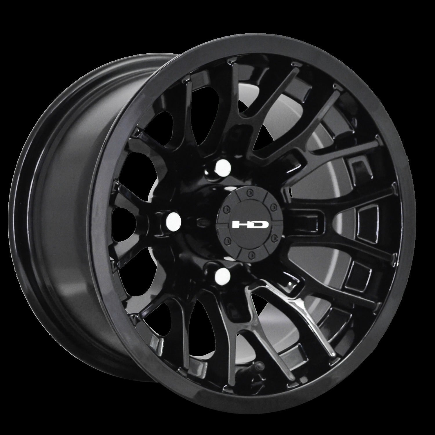 HD Golf RTC 12x7 -14 4x101.6mm 68.2mm Gloss Black