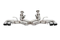 Corsa 2020-25 Corvette C8 3in Xtreme Cat-Back Exhaust 4.5in Pol Quad Tips - Deletes stock AFM Valve