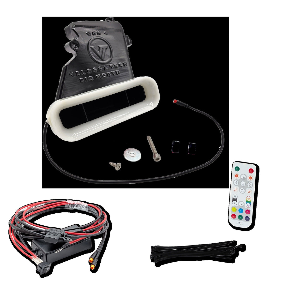 2023+ Honda Civic Type R BIG MOUTH LIT KIT Ram Air Intake Snorkel