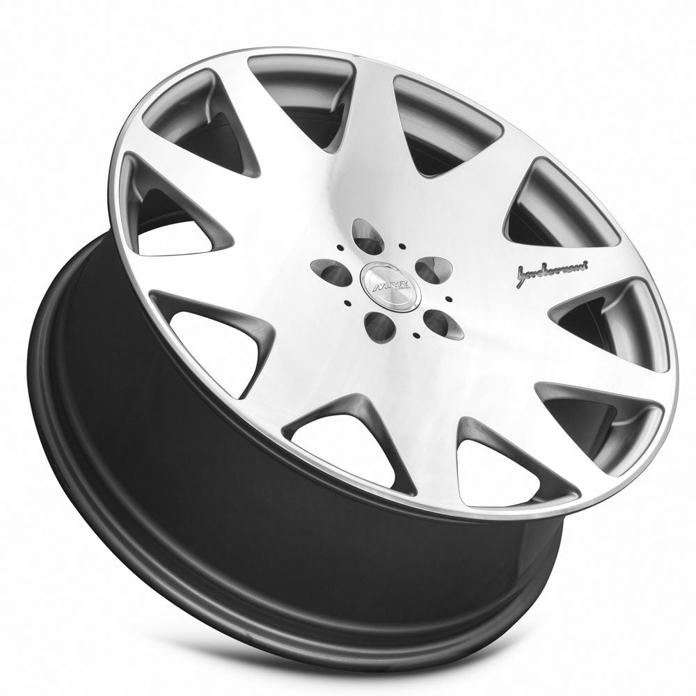 MRR HR3 Silver Machine Face Wheels