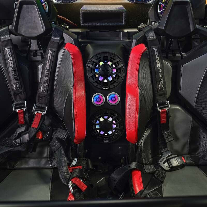 DS18 RZR Pro 20-24 Waterfall Center Console Enclosure IP65 2 x NXL-IQ6BK & PRO-TW7LD Included
