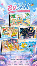 (Korean) Pokémon: 2026 Busan Subway Ticket 5 Piece Set