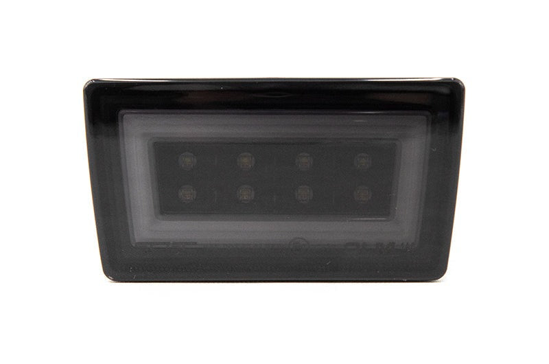 OLM F1 NB+R V2 (Smoke Lens, Gloss Black Base, White Bar) - 2015-2020 WRX / STI