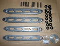 2014-17 2500 DODGE RAM (4WD ONLY) Rear extended boxed 4-Link Arms for our McGaughys 8 in lift kit. (Up & Lwr A-Arms bushings sleeves drive line spacer & hardware) RAW finish. Add $100 for powder-coating