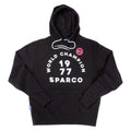 Sparco Sweatshirt Hooded 77 Black XLRG
