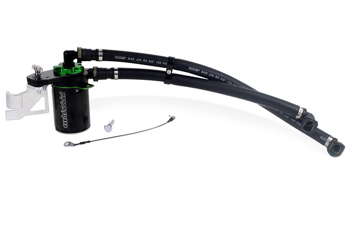 Improved Racing CCS Oil Catch Can Kit for S550 Mustang GT (6th Gen)
