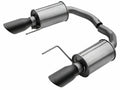 Roush 15-26 Mustang V6 / EcoBoost Black Tip Axle Back Exhaust