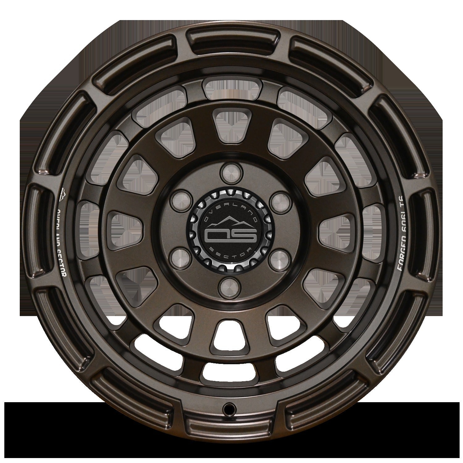 Overland Sector Badlander Forged 17x9 -35 6x139.7mm 106.1mm All Satin Bronze