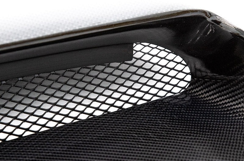 OLM Oversized Carbon Fiber Hood Scoop - 2015-2021 WRX / STI