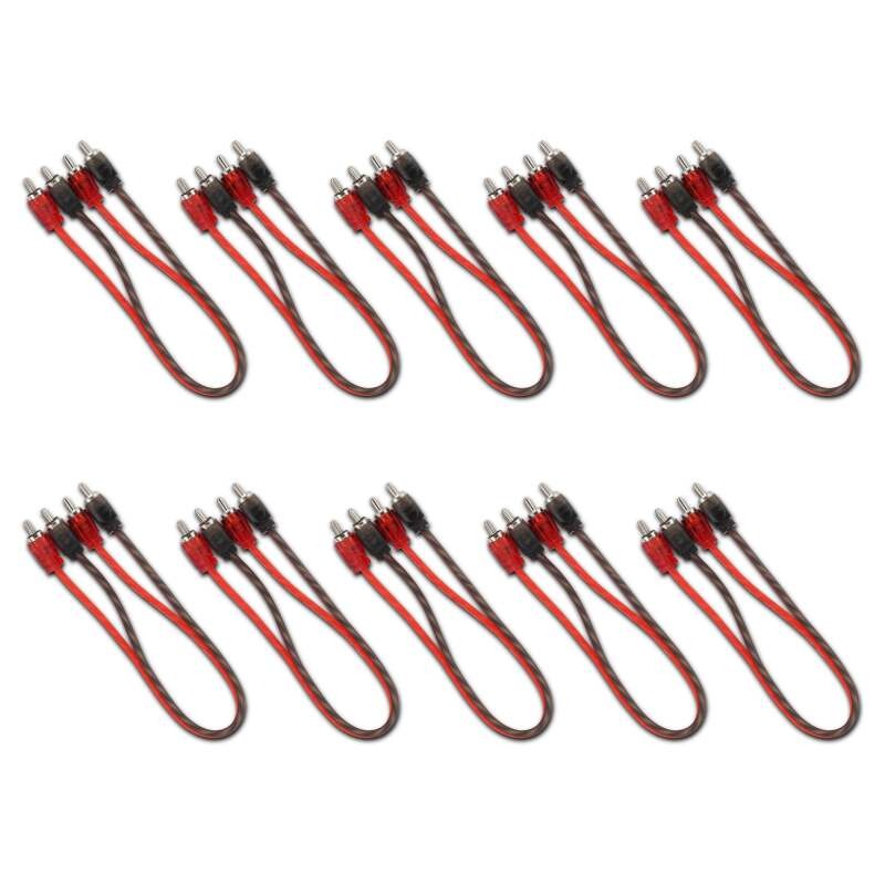 DS18 Level 1 RCA 1ft 10 x Pack