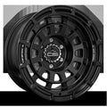 Overland Sector Badlander Forged 17x9 -35 6x139.7mm 106.1mm All Satin Black