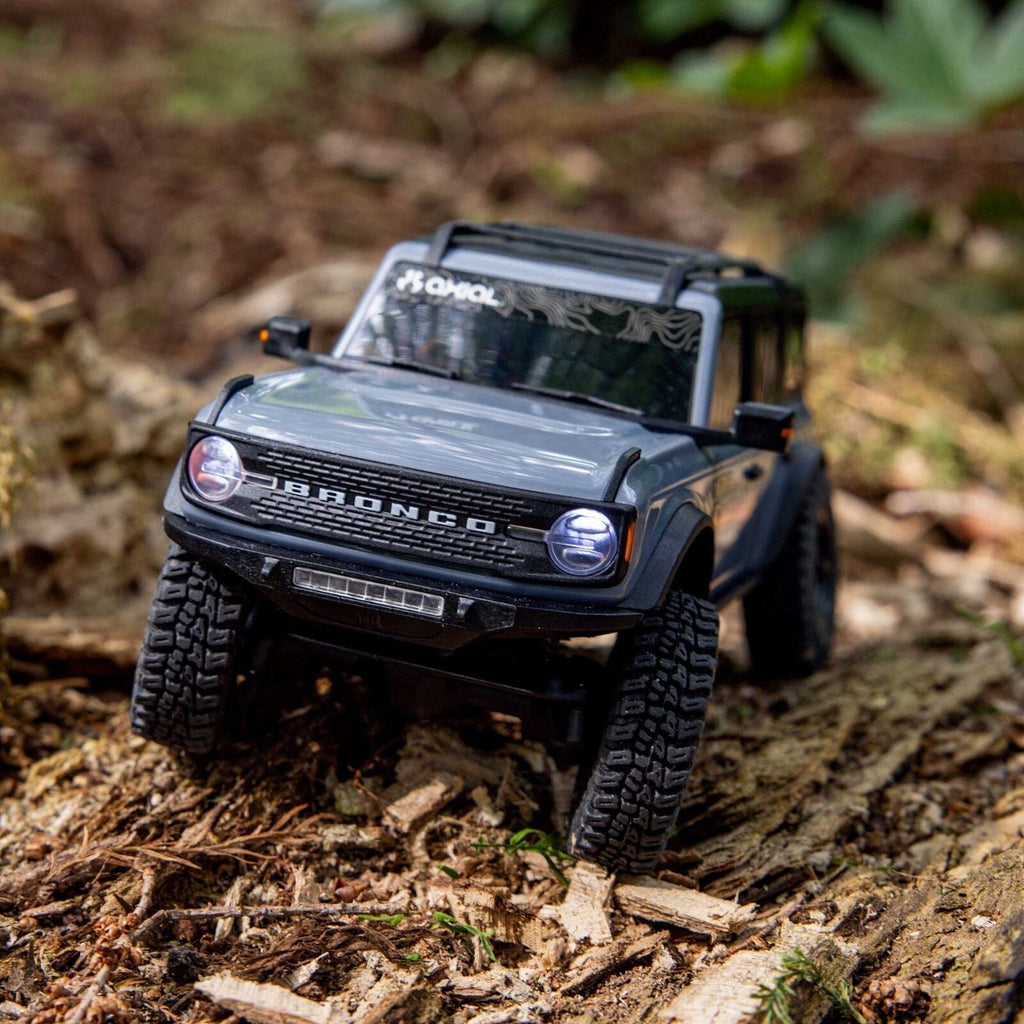 1/30 SCX30 Ford Bronco 4X4 RTR Brushed Rock Crawler (Battery & Charger Included)
